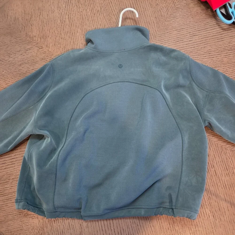 Lululemon‎ Brushed Softstreme Ribbed Half Zip